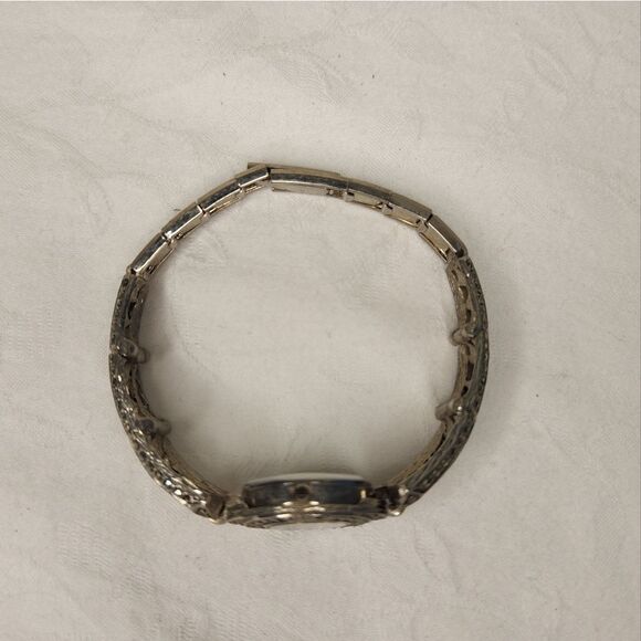 Vintage marcasite bracelet watch - Picture 5 of 7